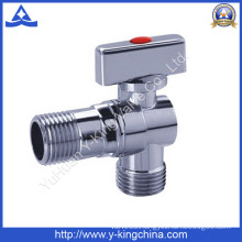 1/2" -3/4" Chrome Plated Brass Ball Angle Valve (YD-5033)